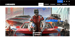 Desktop Screenshot of livegamers.fi